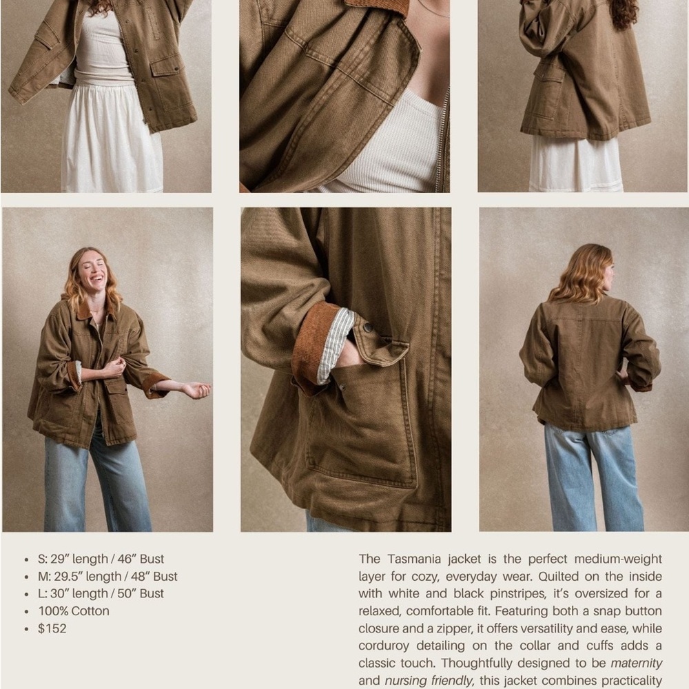ISO! Tasmania Jacket - Brown